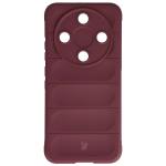 Kit protectie 2 in 1 BizonMobile, Carcasa Bizon Tur si Folie sticla securizata Bizon Glass Edge, compatibil cu Honor Magic 8 Lite, Dark Purple 3 - lerato.ro