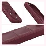 Kit protectie 2 in 1 BizonMobile, Carcasa Bizon Tur si Folie sticla securizata Bizon Glass Edge, compatibil cu Honor Magic 8 Lite, Dark Purple 9 - lerato.ro