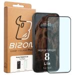 Kit protectie 2 in 1 BizonMobile, Carcasa Bizon Tur si Folie sticla securizata Bizon Glass Edge, compatibil cu Honor Magic 8 Lite, Negru 11 - lerato.ro