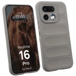 Kit protectie 2 in 1 BizonMobile, Carcasa Bizon Tur si Folie sticla securizata Bizon Glass Edge, compatibil cu Realme 16 Pro 5G, Light Grey 4 - lerato.ro