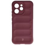 Kit protectie 2 in 1 BizonMobile, Carcasa Bizon Tur si Folie sticla securizata Bizon Glass Edge, compatibil cu Oppo Reno 15 Pro, Dark Purple 3 - lerato.ro