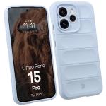 Kit protectie 2 in 1 BizonMobile, Carcasa Bizon Tur si Folie sticla securizata Bizon Glass Edge, compatibil cu Oppo Reno 15 Pro, Light Blue 4 - lerato.ro