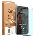 Kit protectie 2 in 1 BizonMobile, Carcasa Bizon Tur si Folie sticla securizata Bizon Glass Edge, compatibil cu Oppo Reno 15 Pro, Light Grey 11 - lerato.ro