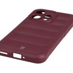 Kit protectie 2 in 1 BizonMobile, Carcasa Bizon Tur si Folie sticla securizata Bizon Glass Edge, compatibil cu Oppo Reno 15, Dark Purple 5 - lerato.ro