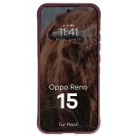 Kit protectie 2 in 1 BizonMobile, Carcasa Bizon Tur si Folie sticla securizata Bizon Glass Edge, compatibil cu Oppo Reno 15, Dark Purple 7 - lerato.ro