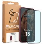 Kit protectie 2 in 1 BizonMobile, Carcasa Bizon Tur si Folie sticla securizata Bizon Glass Edge, compatibil cu Oppo Reno 15, Dark Purple 11 - lerato.ro