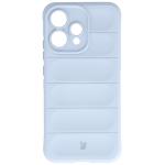 Kit protectie 2 in 1 BizonMobile, Carcasa Bizon Tur si Folie sticla securizata Bizon Glass Edge, compatibil cu Oppo Reno 15, Light Blue 3 - lerato.ro