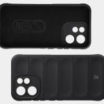 Kit protectie 2 in 1 BizonMobile, Carcasa Bizon Tur si Folie sticla securizata Bizon Glass Edge, compatibil cu Oppo Reno 15 F / FS, Negru 8 - lerato.ro