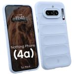 Kit protectie 2 in 1 BizonMobile, Carcasa Bizon Tur si Folie sticla securizata Bizon Glass Edge, compatibil cu Nothing Phone (4a), Light Blue 4 - lerato.ro