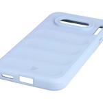 Kit protectie 2 in 1 BizonMobile, Carcasa Bizon Tur si Folie sticla securizata Bizon Glass Edge, compatibil cu Nothing Phone (4a), Light Blue 5 - lerato.ro