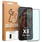 Kit protectie 2 in 1 BizonMobile, Carcasa Bizon Tur si Folie sticla securizata Bizon Glass Edge, compatibil cu Xiaomi Poco X8 Pro Max, Negru 11 - lerato.ro