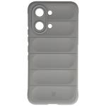Kit protectie 2 in 1 BizonMobile, Carcasa Bizon Tur si Folie sticla securizata Bizon Glass Edge, compatibil cu Xiaomi Poco X8 Pro Max, Light Grey 3 - lerato.ro