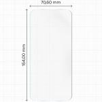 Folie protectie Bizon Film Hydrogel compatibila cu Xiaomi Poco X8 Pro, Transparent 3 - lerato.ro
