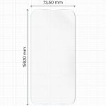Folie protectie Bizon Film Hydrogel compatibila cu Xiaomi Poco X8 Pro Max, Transparent 3 - lerato.ro