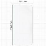 Folie protectie Bizon Film Hydrogel compatibila cu Vivo X300 FE, Transparent 3 - lerato.ro