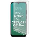 Set 2 folii protectie Bizon Film Hydrogel compatibile cu Xiaomi Redmi A7 Pro / POCO C85X / C81 / C81 Pro, Transparent 6 - lerato.ro