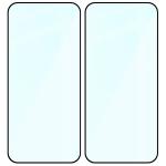Set 2 folii sticla securizata Bizon Glass Edge Duo compatibile cu Realme 16 5G, Negru 5 - lerato.ro