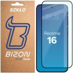 Folie sticla securizata Bizon Glass Edge compatibila cu Realme 16 5G, Negru 2 - lerato.ro
