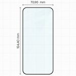Folie sticla securizata Bizon Glass Edge compatibila cu Realme 16 5G, Negru 3 - lerato.ro