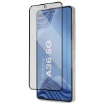 Set 2 folii sticla securizata Bizon Glass Aplikator Edge, Kit montare inclus, compatibile cu Samsung Galaxy A36 5G, Negru 2 - lerato.ro