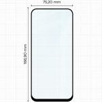 Set 2 folii sticla securizata Bizon Glass Aplikator Edge, Kit montare inclus, compatibile cu Xiaomi Redmi 15C 4G / 5G, Negru 3 - lerato.ro