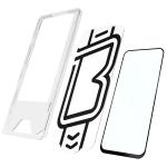 Set 2 folii sticla securizata Bizon Glass Aplikator Edge, Kit montare inclus, compatibile cu Xiaomi Redmi 15C 4G / 5G, Negru 6 - lerato.ro