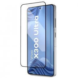 Set 2 folii sticla securizata Bizon Glass Aplikator Edge, Kit montare inclus, compatibile cu Vivo X300 Ultra, Negru