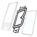 Set 2 folii sticla securizata Bizon Glass Aplikator Edge, Kit montare inclus, compatibile cu Vivo X300 Ultra, Negru 6 - lerato.ro
