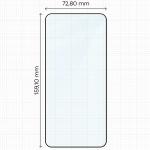 Set 2 folii sticla securizata Bizon Glass Aplikator Edge, Kit montare inclus, compatibile cu Oppo Find X9 Ultra, Negru 3 - lerato.ro
