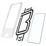 Folie sticla securizata Bizon Glass Aplikator Edge, Kit montare inclus, compatibila cu Oppo Find X9 Ultra, Negru 6 - lerato.ro