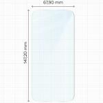 Folie sticla securizata Bizon Glass Clear compatibila cu Oppo Reno 15 Pro, Transparent 3 - lerato.ro