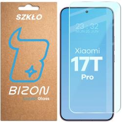Folie sticla securizata Bizon Glass Clear compatibila cu Xiaomi 17T Pro, Transparent