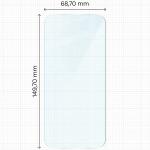 Set 2 folii sticla securizata Bizon Glass Clear Duo compatibile cu Google Pixel 10a, Transparent 3 - lerato.ro