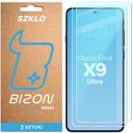 Set 2 folii sticla securizata Bizon Glass Clear Duo compatibile cu Oppo Find X9 Ultra, Transparent 2 - lerato.ro