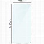 Set 2 folii sticla securizata Bizon Glass Clear Duo compatibile cu Vivo V70 5G, Transparent 3 - lerato.ro