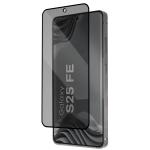 Folie sticla securizata Bizon Glass Aplikator Shadow Privacy, Kit montare inclus, compatibila cu Samsung Galaxy S25 FE, Negru 2 - lerato.ro