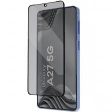 Folie sticla securizata Bizon Glass Aplikator Shadow Privacy, Kit montare inclus, compatibila cu Samsung Galaxy A27 5G, Negru