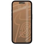Set 2 folii sticla securizata Bizon Glass Matte Duo compatibile cu iPhone 15 / 16, Negru 4 - lerato.ro
