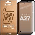 Set 2 folii sticla securizata Bizon Glass Matte Duo compatibile cu Samsung Galaxy A27 5G, Negru 2 - lerato.ro