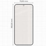 Set 2 folii sticla securizata Bizon Glass Matte Duo compatibile cu Vivo V70 FE 5G, Negru 3 - lerato.ro