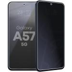 Folie sticla hibird Bizon Hybrid Shadow Privacy compatibila cu Samsung Galaxy A57 5G, Negru 7 - lerato.ro