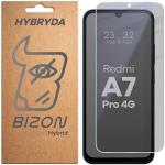 Folie sticla hibird Bizon Hybrid Shadow Privacy compatibila cu Xiaomi Redmi A7 Pro 4G, Negru 2 - lerato.ro