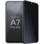 Folie sticla hibird Bizon Hybrid Shadow Privacy compatibila cu Xiaomi Redmi A7 Pro 4G, Negru 7 - lerato.ro