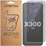 Folie sticla hibird Bizon Hybrid Shadow Privacy compatibila cu Vivo X300 FE, Negru 2 - lerato.ro