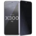 Folie sticla hibird Bizon Hybrid Shadow Privacy compatibila cu Vivo X300 FE, Negru 7 - lerato.ro