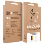 Kit protectie 3 in 1 BizonMobile Clear Pack, Carcasa Bizon Salpa si 2 folii sticla Bizon Glass Clear 2, compatibil cu Xiaomi Poco X7 Pro, Transparent 10 - lerato.ro