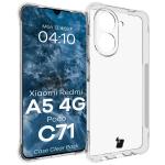 Kit protectie 3 in 1 BizonMobile Clear Pack, Carcasa Bizon Salpa si 2 folii sticla Bizon Glass Clear 2, compatibil cu Xiaomi Redmi A5 4G / POCO C71 4G, Transparent 4 - lerato.ro