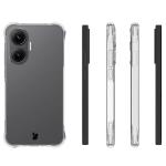 Kit protectie 3 in 1 BizonMobile Clear Pack, Carcasa Bizon Salpa si 2 folii sticla Bizon Glass Clear 2, compatibil cu Xiaomi Poco F7, Transparent 5 - lerato.ro