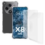 Kit protectie 3 in 1 BizonMobile Clear Pack, Carcasa Bizon Salpa si 2 folii Bizon Glass Clear Hydrogel, compatibil cu Oppo Find X8 Pro, Transparent 2 - lerato.ro