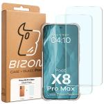 Kit protectie 3 in 1 BizonMobile Clear Pack, Carcasa Bizon Salpa si 2 folii sticla Bizon Glass Clear, compatibil cu Xiaomi Poco X8 Pro Max, Transparent 10 - lerato.ro